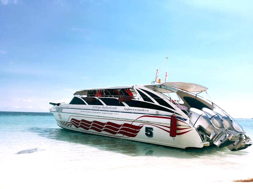 Speedboat Transfer Between Koh Phi Phi Don and Koh Lanta - Speedboat Transfer Pricing Details