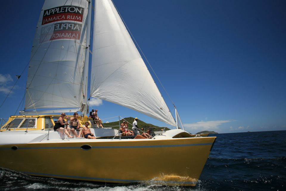 St. Kitts Full-Day Catamaran Cruise to Nevis - Sailing Across the Caribbean