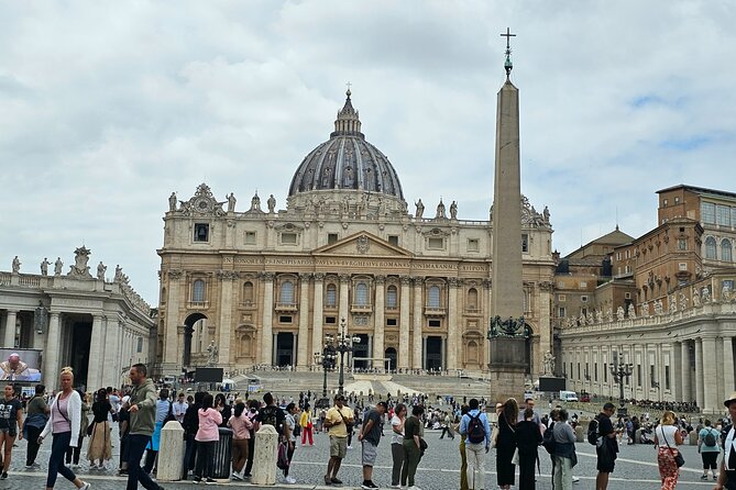 St. Peters Basilica Dome to Underground Grottoes Tour - Inclusions