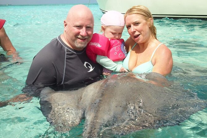 Stingray City Experience Plus Two Snorkeling Stops on Grand Cayman - Interaction With Stingrays at Stingray City