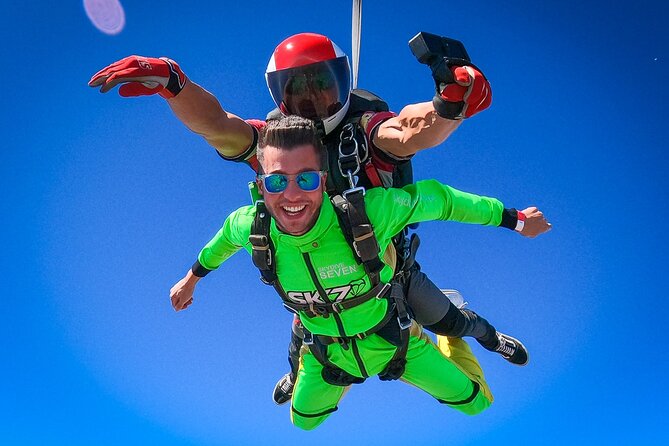 Tandem Skydiving Algarve From 15.000ft — 5000M - Aerial View of the Algarve Coast