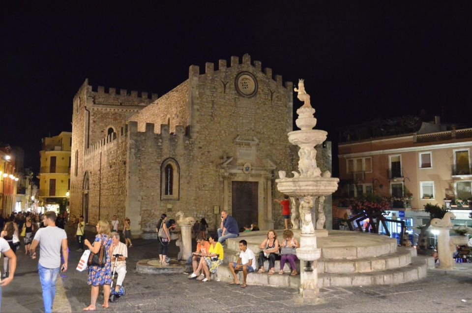 Taormina: Sunset Walking Tour & Aperitif on Rooftop Terrace - Highlights of the Walking Tour