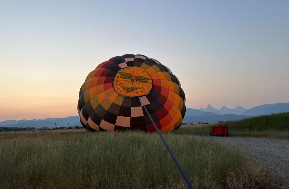 Teton Valley Balloon Flight - Stunning Teton Mountain Views