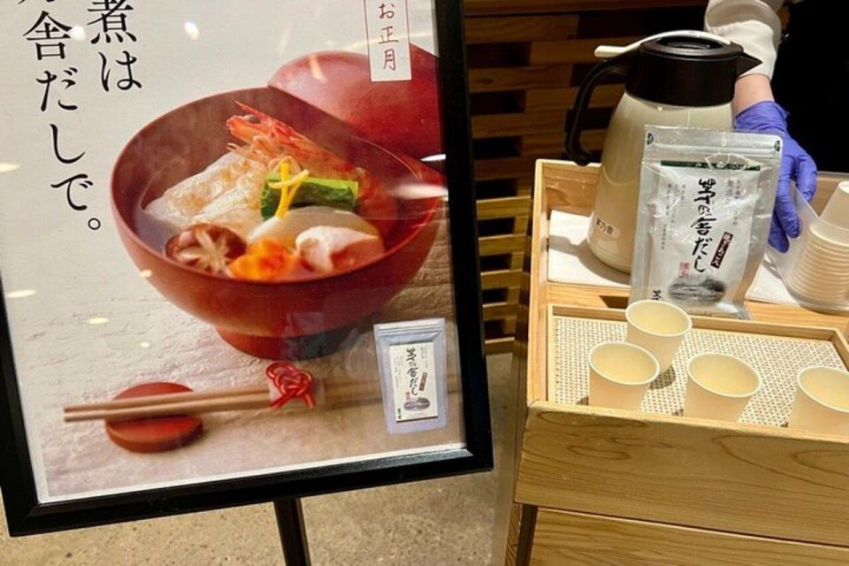 Tokyo Nihonbashi 2-Hour Dashi Tasting and Shopping Tour - Tasting the Essence of Japanese Cuisine