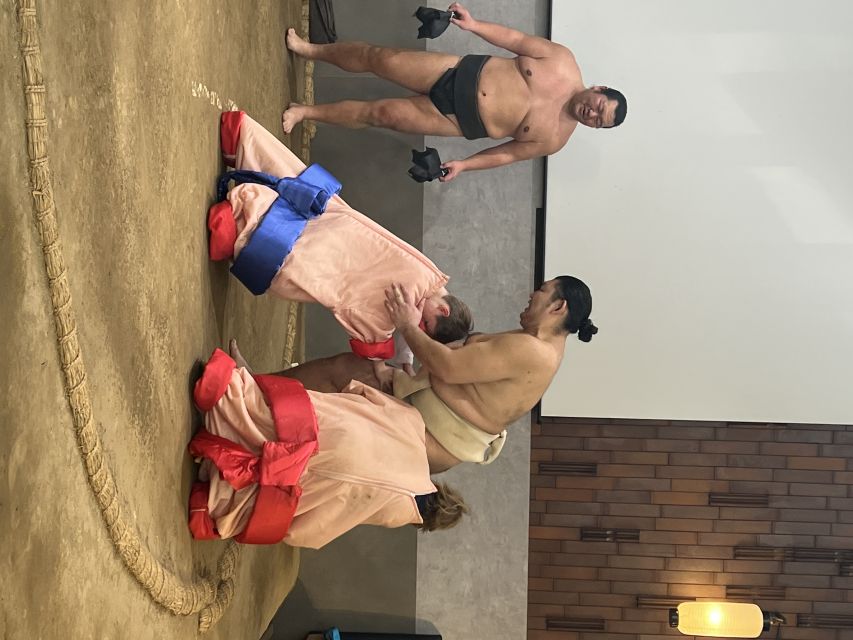 Tokyo: Sumo Experience and Chanko Nabe Lunch - Sumo Wrestler Demonstration and Participation