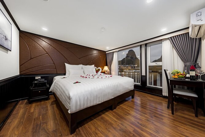 Top 1 Tier: All-Inclusive OVERNIGHT Halong Cruises - Many Options - Accommodations and Amenities