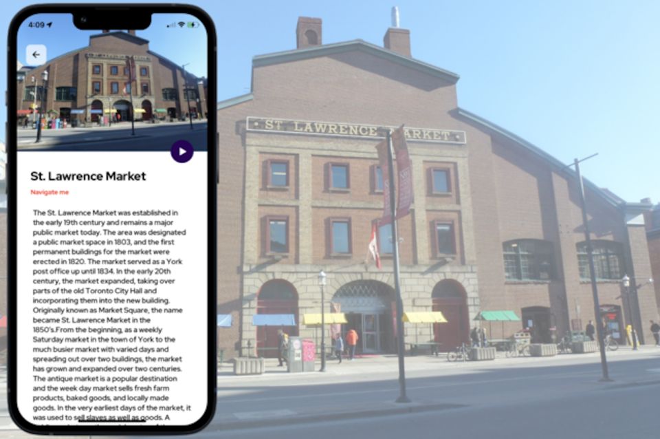 Toronto: Downtown City Landmarks Self-Guided Audio Tour - App Features