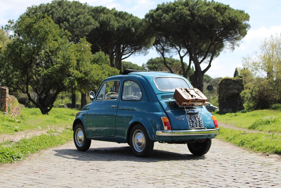 Tour of Rome on Board a Vintage Fiat 500 - Tour Highlights