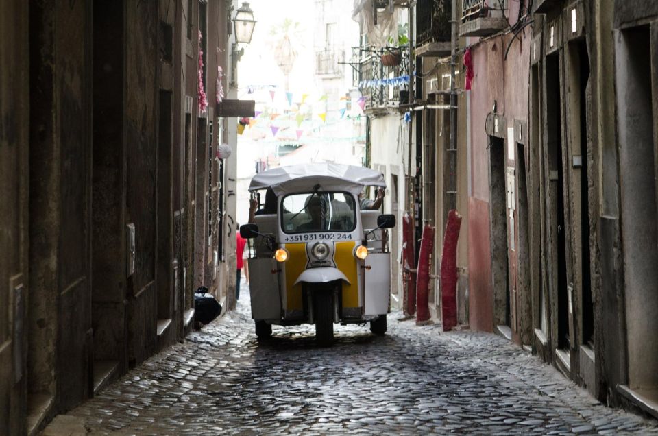 Travel to the Medieval Part of Lisbon by Tuk Tuk - Highlights