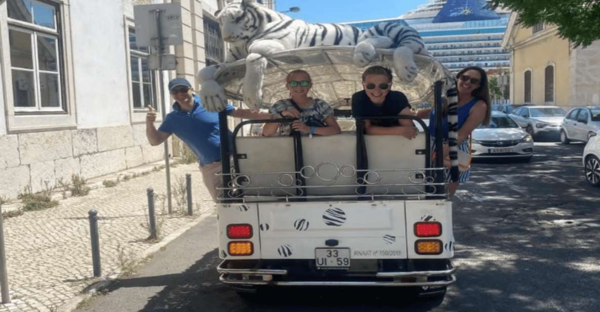 Tuk Tuk Tour Through Lisbon'S ,Old Town - Highlights of the Tour