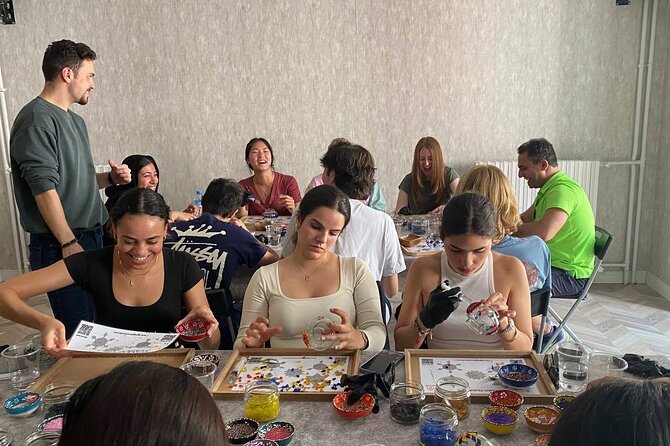 Turkish Mosaic Lamp Workshop With a Mosaic Lamp Artist - Workshop Design Process