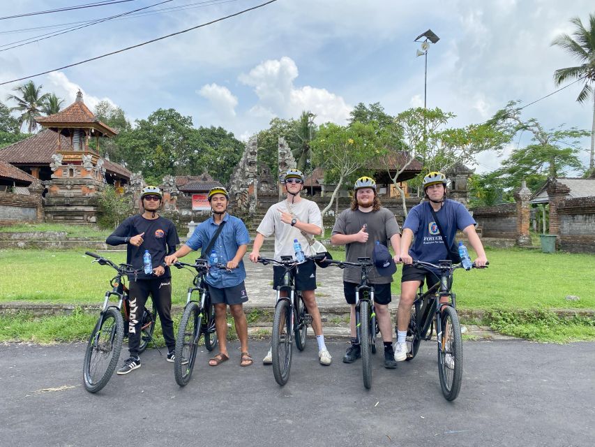 Ubud: PRIVATE Bike Tour With Rice Field, Volcano, Meal, Pool - Itinerary Highlights