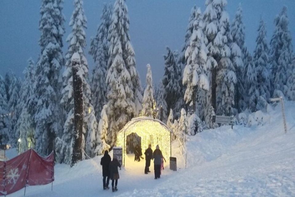 Vancouver Capilano Canyon Light&Peak of Christmas in Grouse - Highlights of the Canyon Lights Display