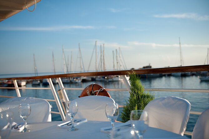 Wave Dancer Deluxe Night Cruise With Fireworks - Adults Only - Gourmet 3-Course Dinner Menu