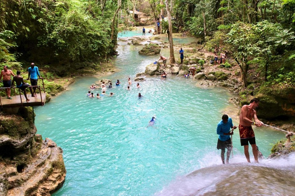 White River Bamboo Rafting & Blue Hole Ocho Rios - Serene Blue Hole Exploration