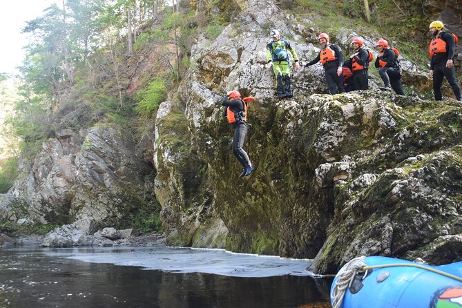 White Water Rafting and Cliff Jumping in the Scottish Highlands - Exciting Activities on the Findhorn River