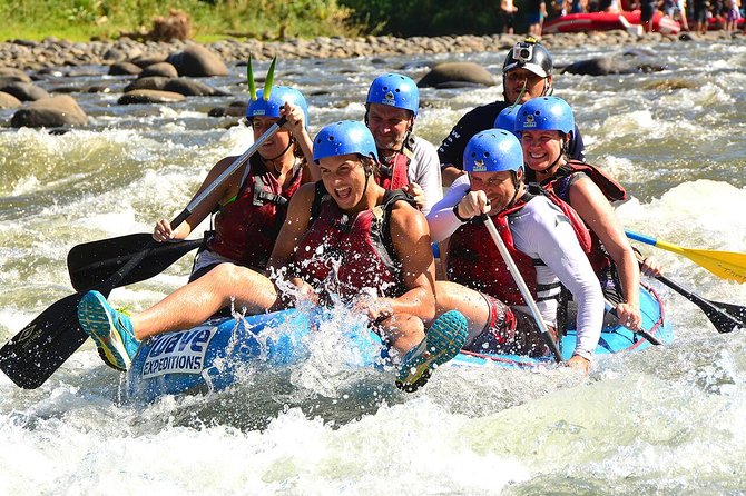 White Water River Rafting Class III-IV From La Fortuna-Arenal - Itinerary Highlights