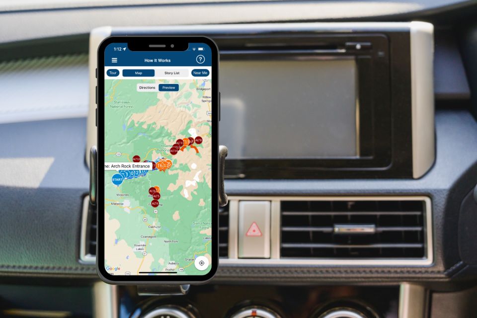 Yosemite National Park: App-Based Audio Guided Driving Route - Key Highlights of the Experience