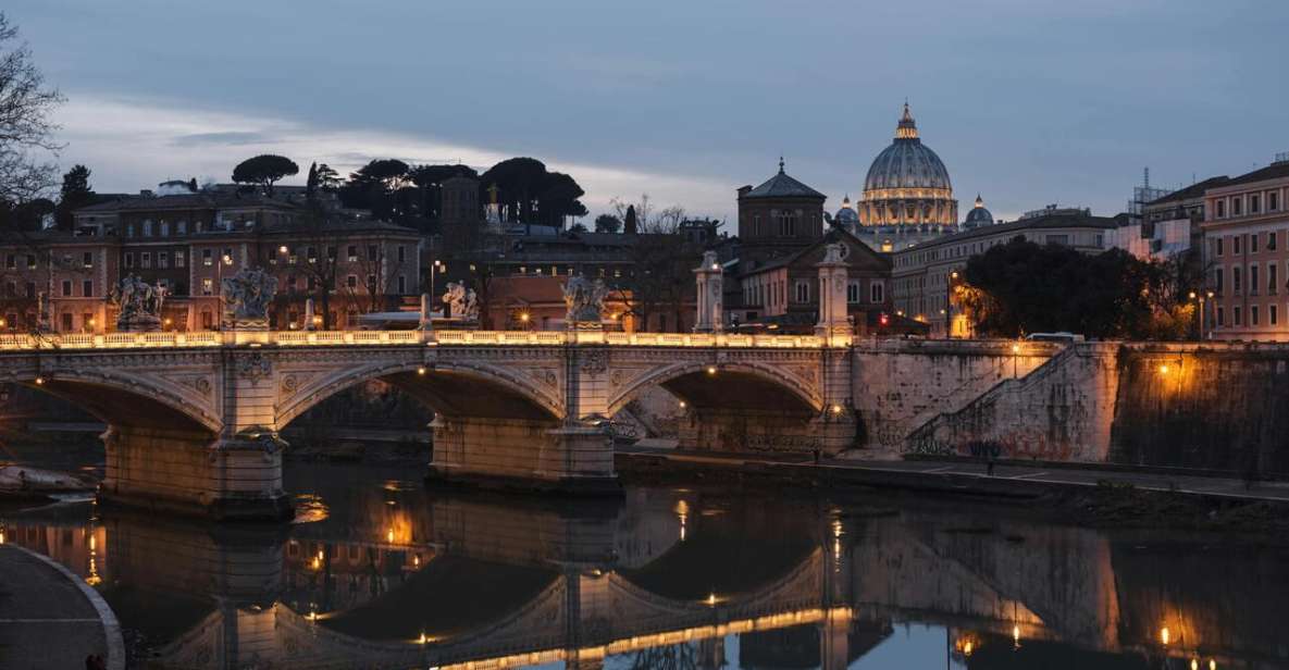 3 Hours Golf Cart Tour Romantic Rome With SPA or Aperitif - Key Points