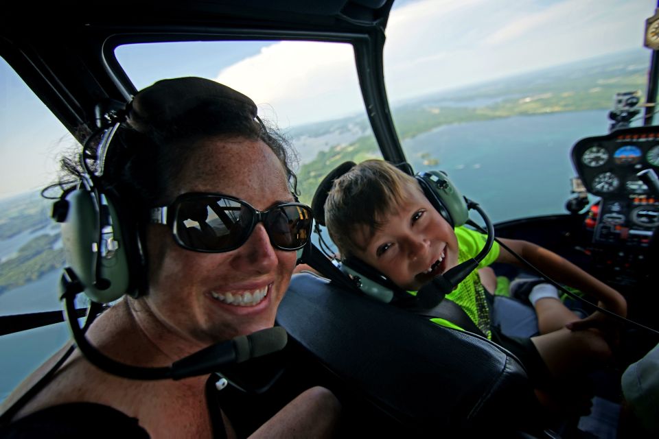 1000 Islands: 10, 20, 30, or 60-Min Scenic Helicopter Tour - Tour Inclusions and Features