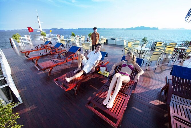 2 Days Tour in Halong Bay by Crown Legend Cruise - Guided Activities Onboard