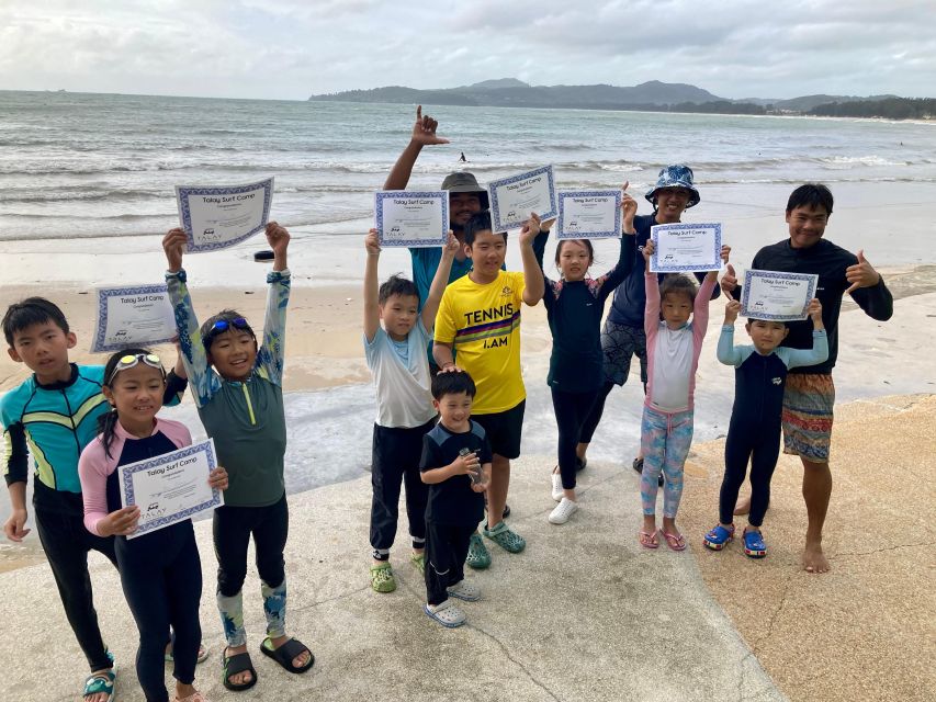 3 Days Kids Surf Camps In Phuket - Included in the Camps