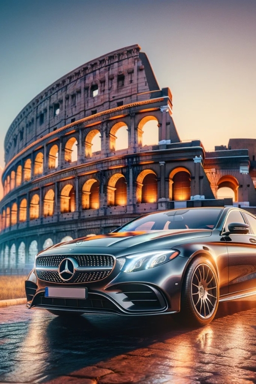 6 Hours Rome Tour With English Speaking Driver - Private Luxury Transportation