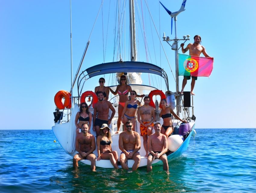 Albufeira: Sailing Boat Cruise With Beach BBQ and Open Bar - Highlights of the Cruise