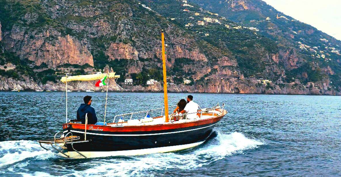 Amalfi Coast: Boat Trip of the Amalfi Coast - Itinerary