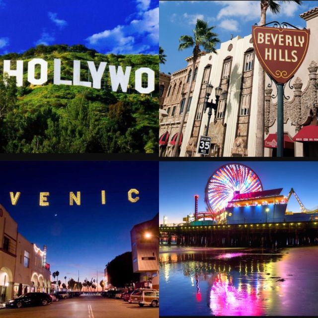 Anaheim: LA, Hollywood, and Santa Monica Day Group Tour - Tour Itinerary