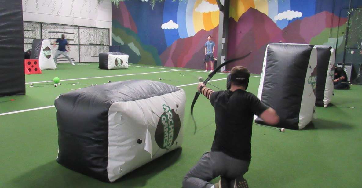 Archery Dodgeball Indoor Attraction Ticket - Session Overview