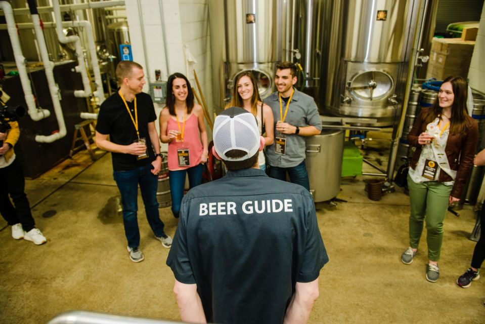 Asheville: Guided Craft Brewery Tour With a Snack - Craft Beer Tastings and Pairings