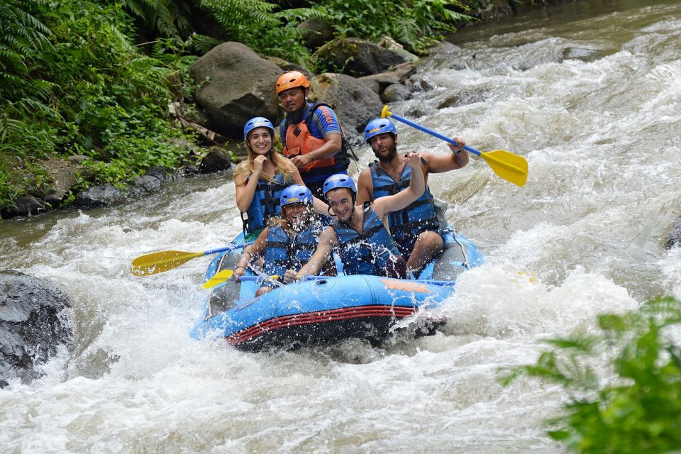 Bali: White Water Rafting Lunch & Private Transfer Included - Highlights