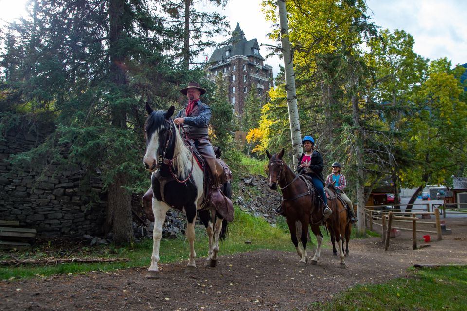 Banff: 4-Hour Sulphur Mountain Intermediate Horseback Ride - Encountering Rundle Mountain and Fairmont Golf Course