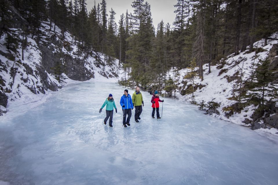 Banff: Grotto Canyon Icewalk - Ancient Native Pictographs