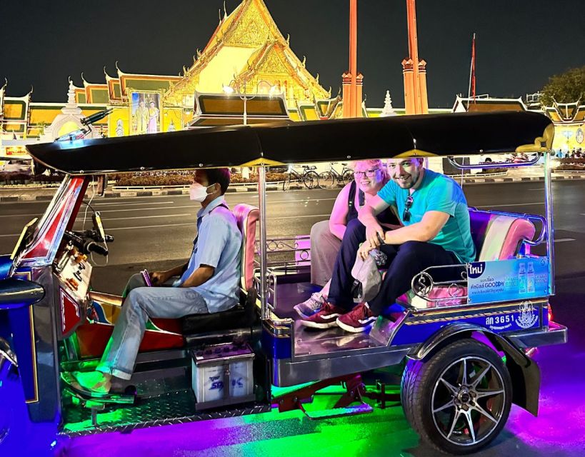 Bangkok: Old Town Food Tasting Tuk Tuk Tour at Night - Tuk-Tuk Ride and Hidden Cuisine