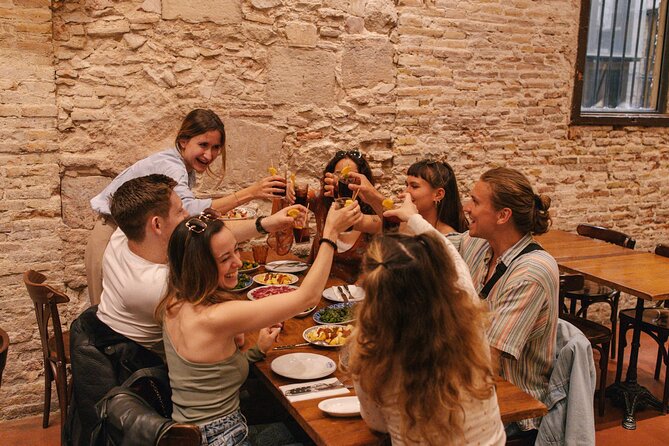 Barcelona Tipsy Tapas Guided Food Tour With Dinner - Meeting Point and Drop-off Location