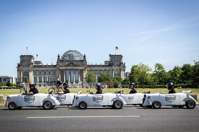 Berlin City Tour in a Mini Hotrod - Clothing and Size Restrictions