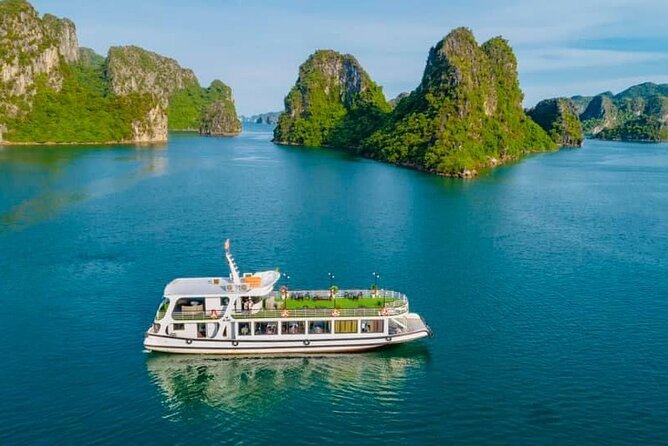 Best Halong Bay Tour One Day On Luxury Cruise 6 Hours Cruising - Pickup and Drop-off