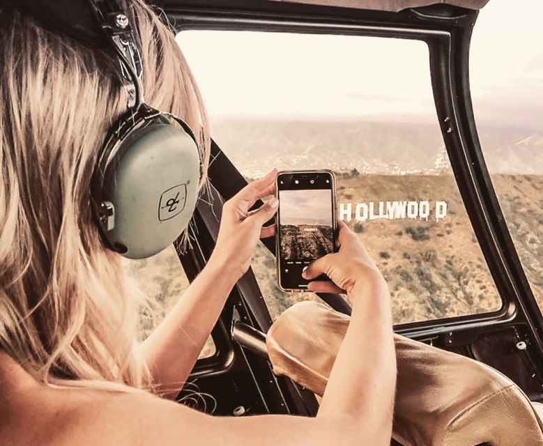 Beverly Hills and Hollywood: Helicopter Tour - Inclusions