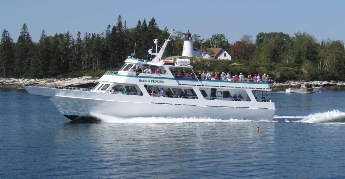 Boothbay Harbor: Pemaquid Point & Johns Bay Cruise - Included in the Tour