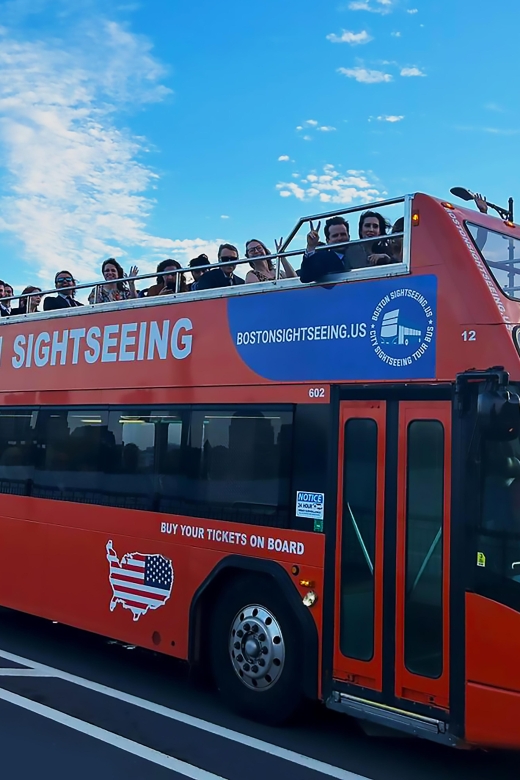 Boston: Hop-On Hop-Off Double-Decker Bus Sightseeing Tour - Tour Details Explained