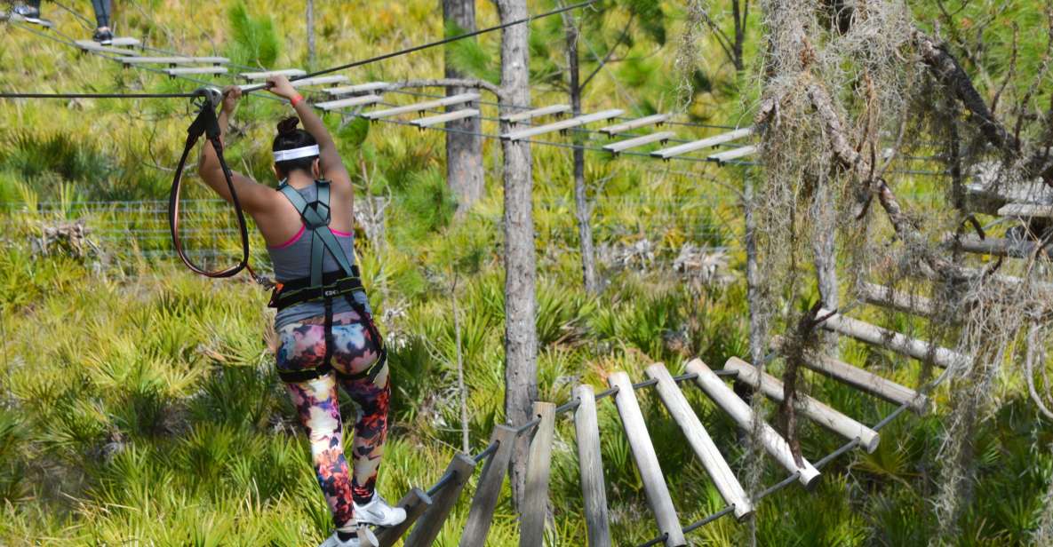 Bradenton: Adventure Course Entry Ticket - Requirements for Ticket Options