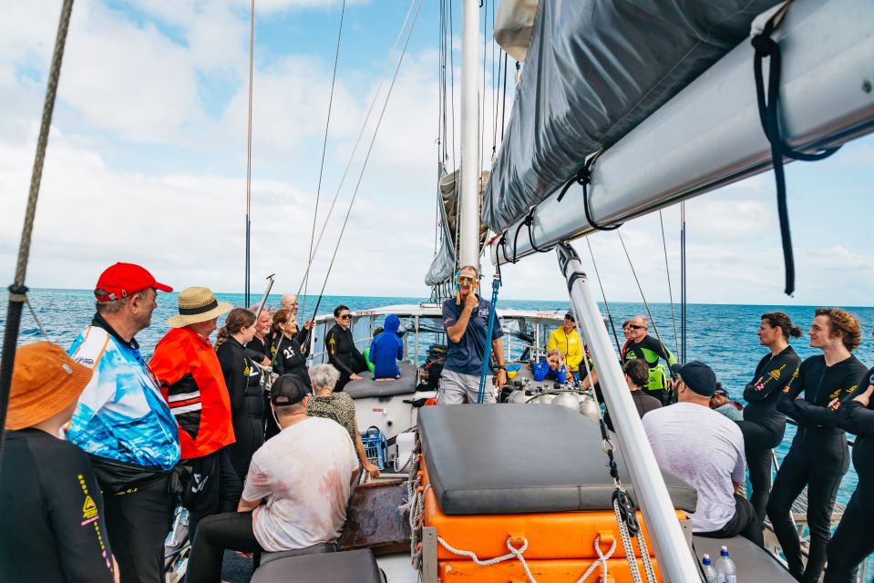 Cairns: Green Island & Great Barrier Reef Sailing Tour - Activity Description