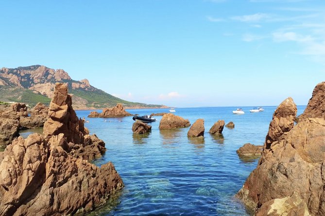 Calanques of Esterel - Departure From AGAY - Meeting Point and Pickup