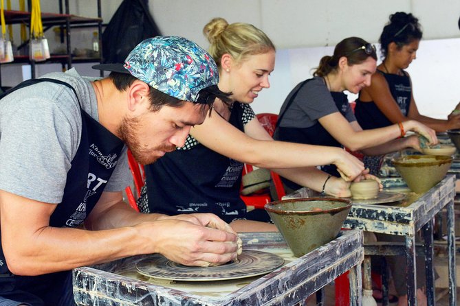 Cambodian Pottery Class in Siem Reap - Traditional Khmer Design-Making