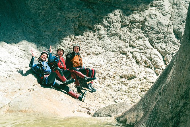 Canyoning Chli Schliere With OUTDOOR (Advanced) - Leaping Into Plunge Pools