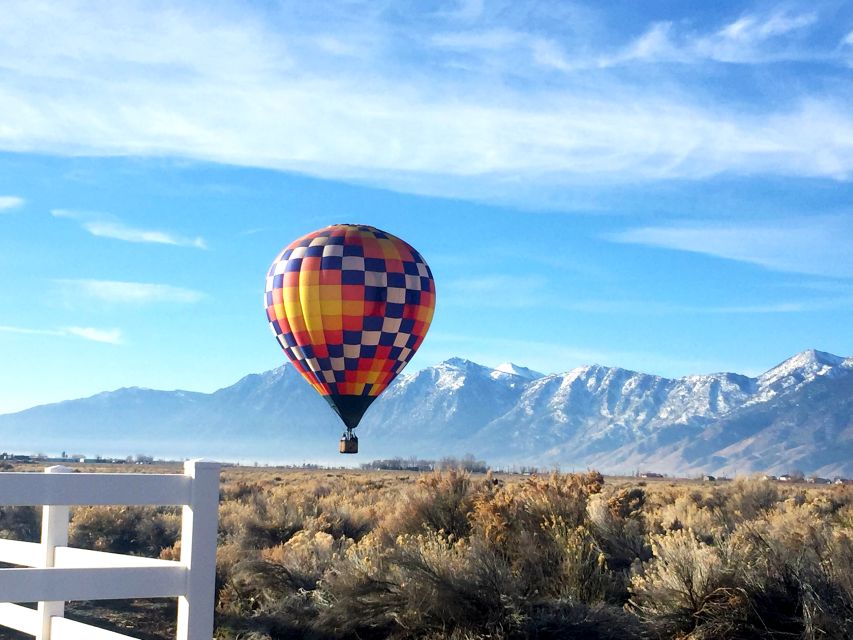 Carson City: Hot Air Balloon Flight - Panoramic Views of the Carson Valley