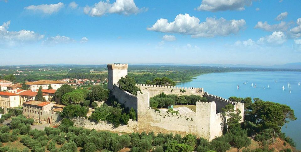 Castiglione Del Lago + Wine Tour + Visit the City of Città Della Pieve - Palazzo Della Corgna