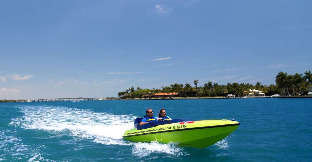 Charleston Harbor 2-Hour Speedboat Adventure - Boat Specifications and Features